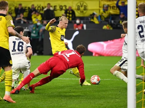 Haaland la rompe con gol agónico en triunfo del Dortmund