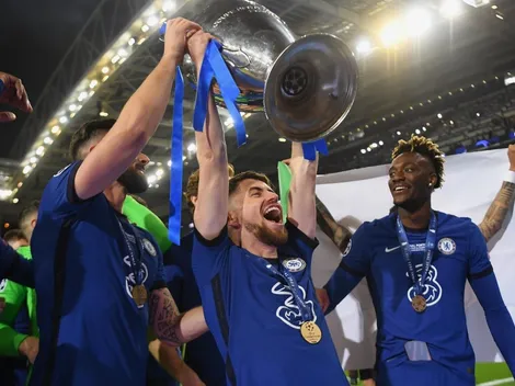 Jorginho fue elegido como el mejor jugador de la Champions League