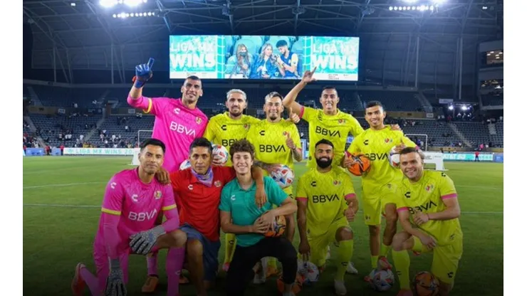 El equipo de las estrellas de La Liga MX, con Diego Valdés entre sus filas | Foto: @LigaBBVAMX