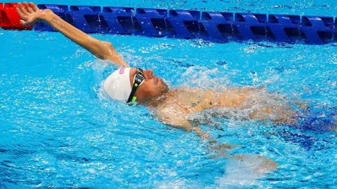 Alberto Abarza se metió en la final de 100 metros espalda en los Juegos Paralímpicos