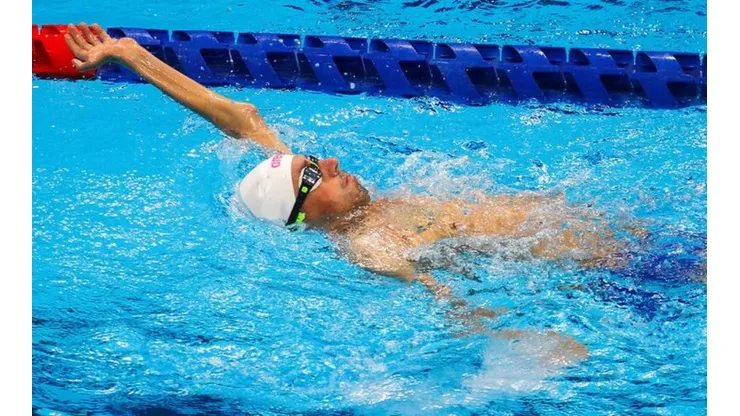 Alberto Abarza se metió en la final de 100 metros espalda en los Juegos Paralímpicos
