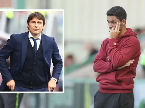 Arteta tiene las horas contadas en Arsenal y asoma Antonio Conte