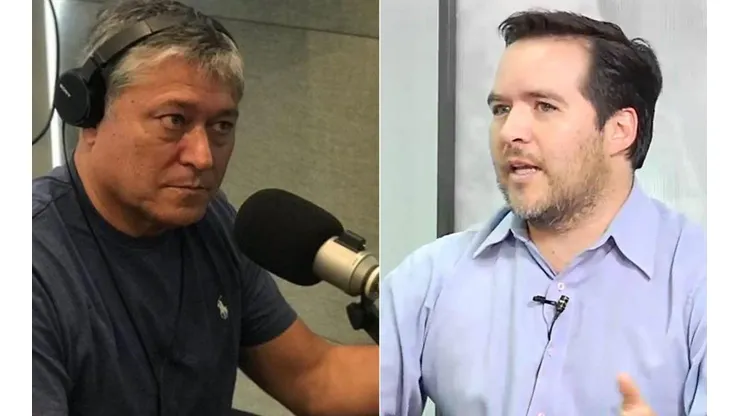 Pato Yáñez y Cristián Caamaño discutieron por la situación de Esteban Valencia