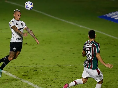 Vargas se pone a tono y suma minutos en empate del Mineiro