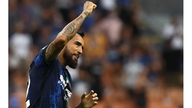 Vidal anotó un gol y dio una asistencia