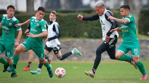 Javier Parraguez sumó minutos ante Trasandino