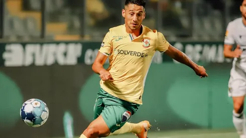 Juan Delgado anotó su primer gol con la camiseta del Paços de Ferreira