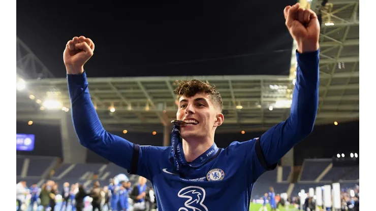 De la mano de Kai Havertz, Chelsea ganó la final de la pasada Champions. (Foto: Getty).