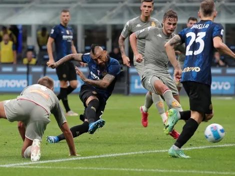 Vidal deja peinado para atrás a opinólogo del Inter