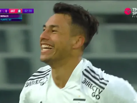 Los goles de Morales y Costa para la victoria de Colo Colo ante Deportes Antofagasta