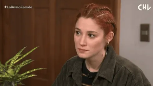 La actriz estuvo presente en La Divina Comida.