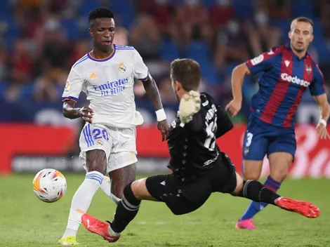 Vinicius marca el gol de su vida ante Levante