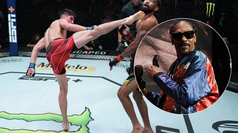 Snoop Dogg disfrutó con la tremenda patada de Ignacio Jaula Bahamondes en el UFC