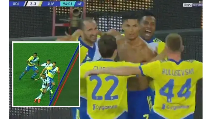 Cristiano pudo cambiar el marcador en los descuentos, pero el VAR no lo quiso así.