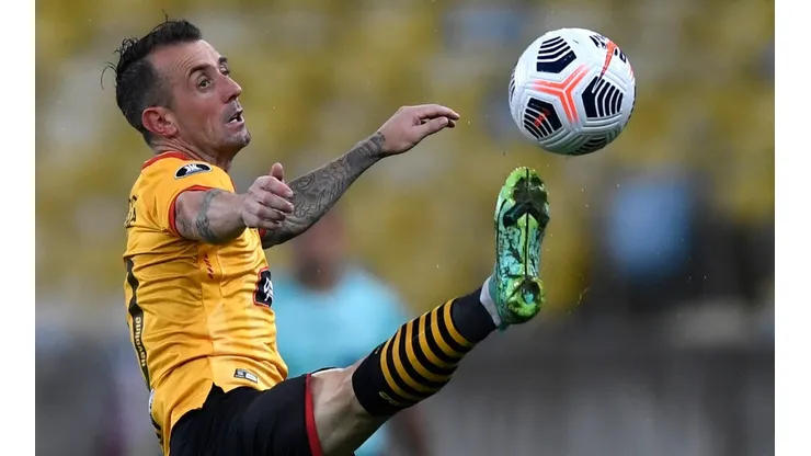 Damián Díaz jugó en Chile hace más de una década pero hoy se luce a nivel continental en Barcelona de Guayaquil por Copa Libertadores