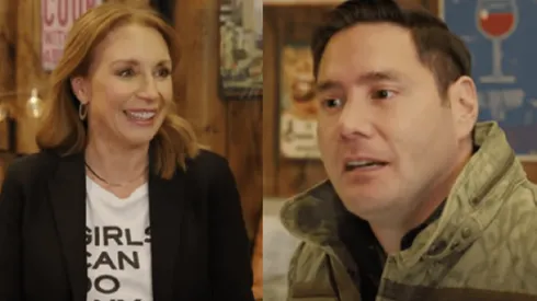 La comunicadora participó en Socios de la Hamburguesa