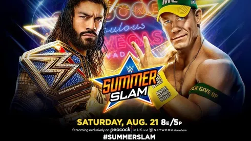 La ahora estrella hollywoodense John Cena, regresará a la WWE para medirse ante Román Reings en el evento central de SummerSlam.