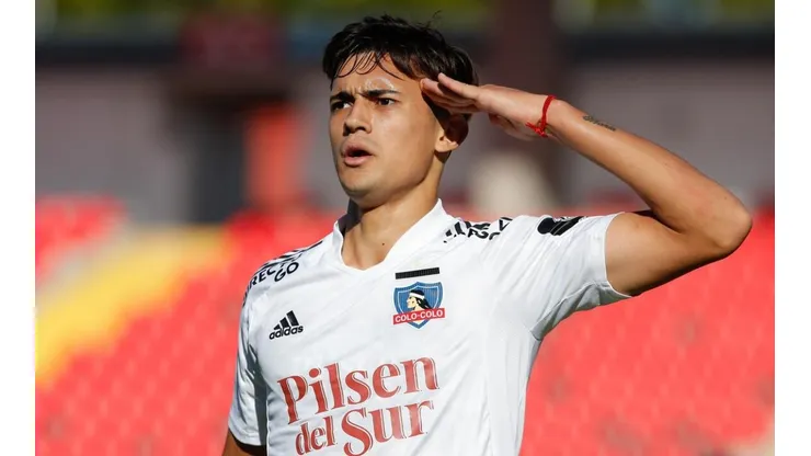 Solari y su festejo ante la U de Conce