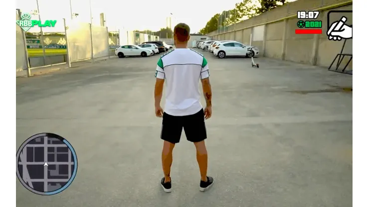 La presentación de Germán Pezzella a lo GTA la rompe en internet