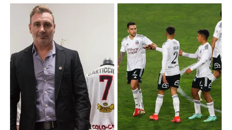 Barticciotto está maravillado con el presente de Colo Colo.