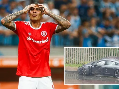 La sacó barata Paolo Guerrero en accidente de tránsito