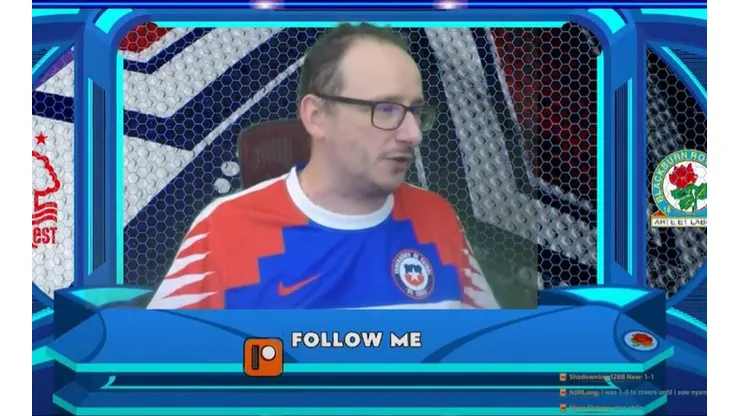 Dirk Copland es el fan número uno del Blackburn Rovers.