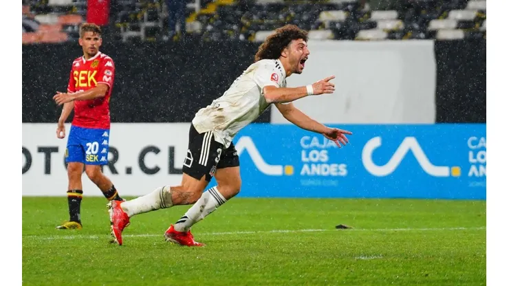 Maxi Falcón está dulce en Colo Colo nuevamente, tras comenzar el semestre en la banca.