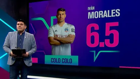 Para Marcelo Vega, Iván Morales fue el más destacado del partido