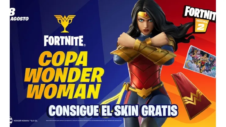 Comienza la copa para ganar a Wonder Woman en Fortnite