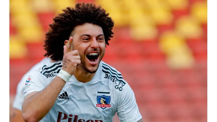 Maxi Falcón es muy querido por los hinchas de Colo Colo