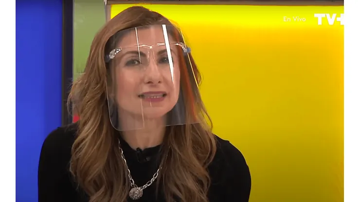 Macarena Venegas en el programa de TV+, Más Vivi que Nunca.