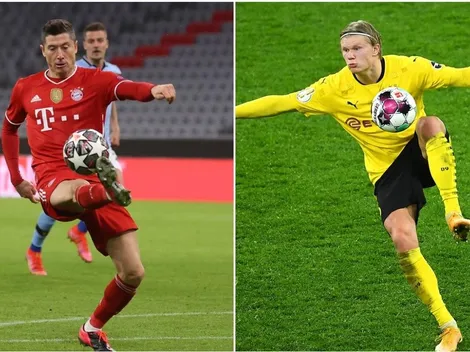 "Robert Lewandowski es mejor que Erling Haaland"
