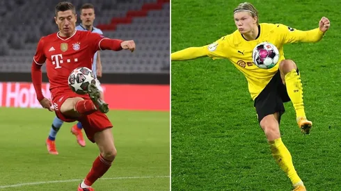 Nagelsmann aseguró que la experiencia juega a favor de Lewy en comparación con Haaland.