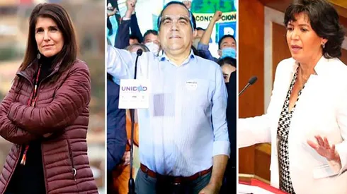 Paula Narváez, Carlos Maldonado y Yasna Provoste son los candidatos. (Foto: Agencia Uno).