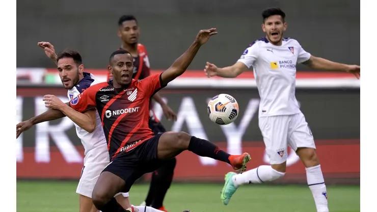 Liga de Quito logró imponerse en la ida de los cuartos de final de la Copa Sudamericana.