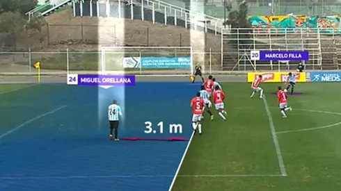 ¡Tres metros adelantado! Árbitro valida insólito gol de Magallanes