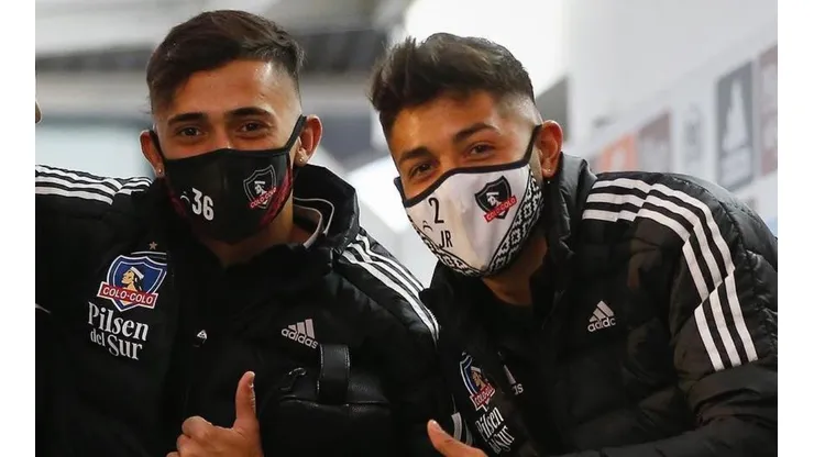 Rojas y Solari han formado una gran amistad en Colo Colo