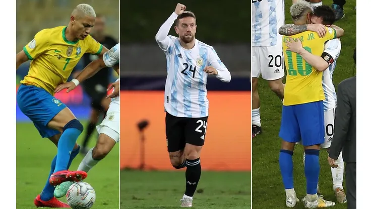 Papu Gómez lanzó un dardo contra Richarlison y elogió a Neymar