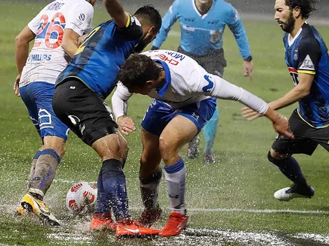 "Le dije al árbitro que en la cancha no se podía jugar, y me tiró la talla"