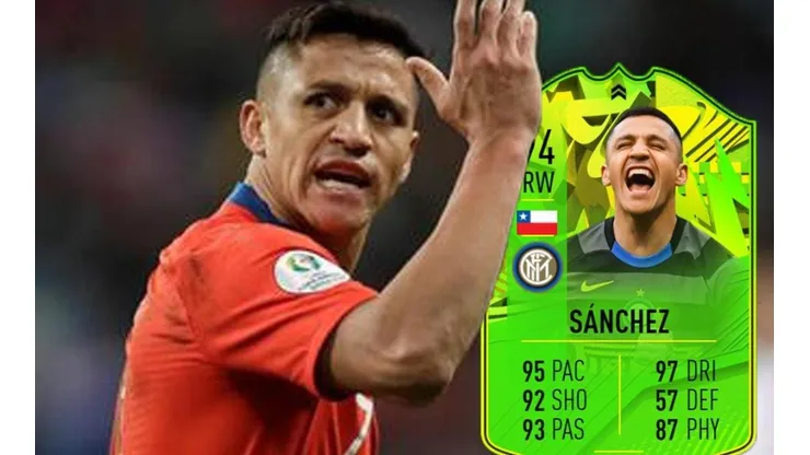 Alexis tiene la carta con mejor media