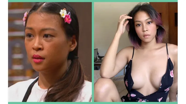 Pachara en Masterchef Chile y Poonsawat en la actualidad.