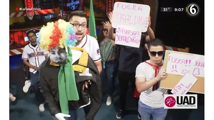 Ignacio Jeraldino ha sido protagonista de burlas en televisión y de parte de los hinchas en el estadio de Santos Laguna