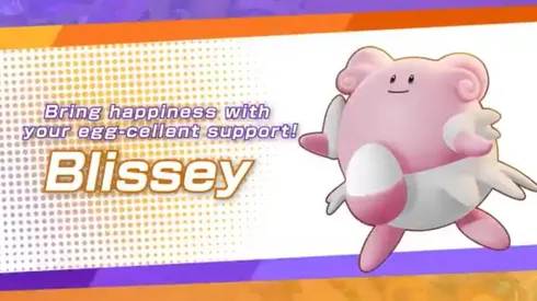 Blissey se integra a Pokémon UNITE