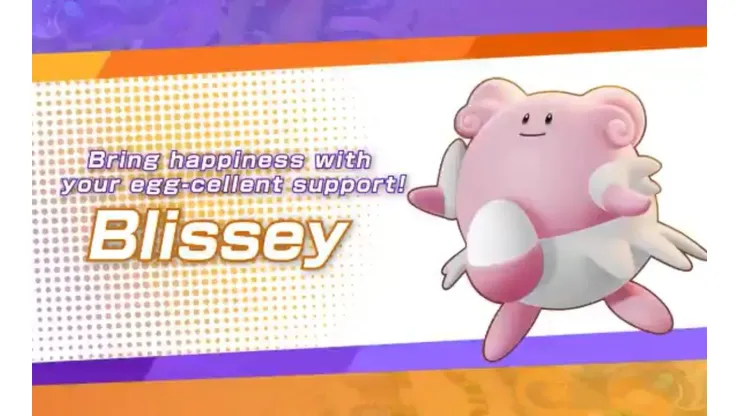 Blissey se integra a Pokémon UNITE