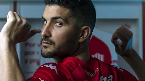 Nicolás Blandi fue presentado en Unión Santa Fe, pero su estreno oficial se postergó para el próximo mes