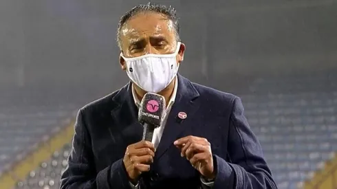 Jorge Cubillos se empapó en partido entre Huachipato y la UC