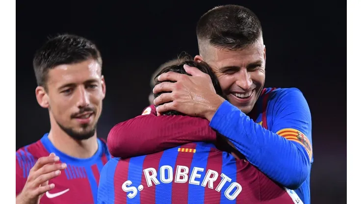 Piqué marcó uno de los goles ante Real Sociedad