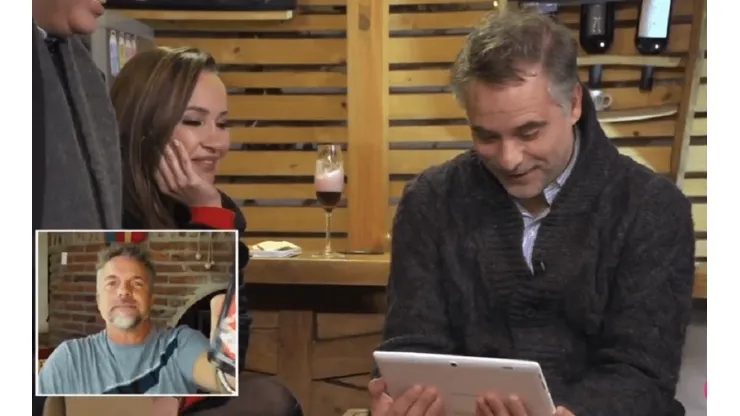 El actor estuvo presente en La Divina Comida.