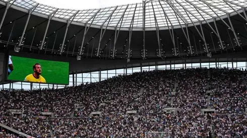Kane no estuve presente en la victoria del Tottenham