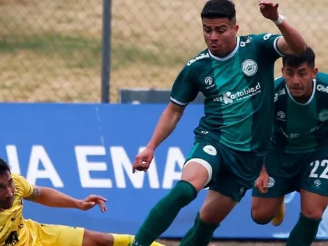 Doblete de Bustos: Rodelindo festeja ante Lautaro de Buin